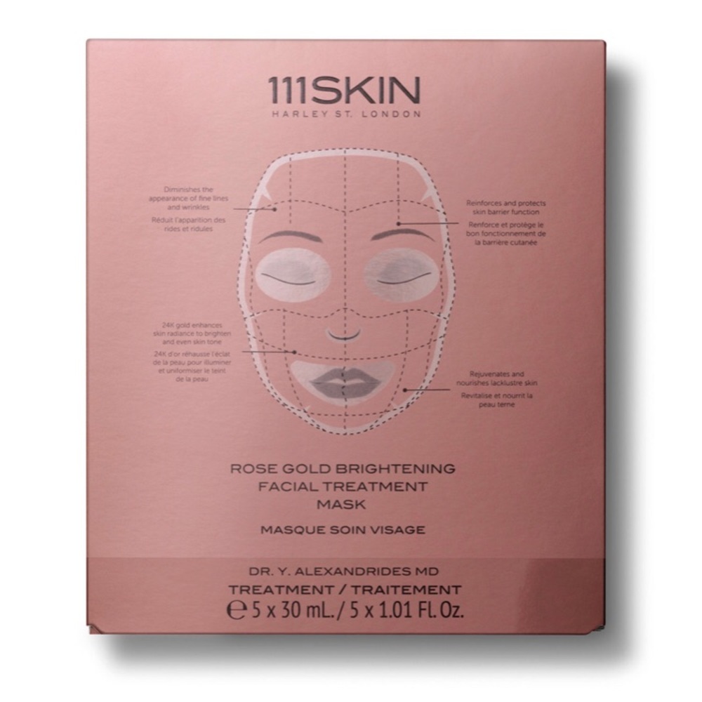 111 SKIN Rose Gold Facial Treatment Mask